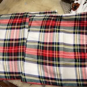 Plaid Pattern Pillow Covers